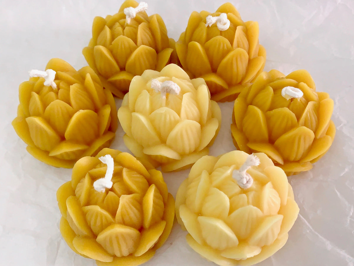 Beeswax candles – Genie Bars